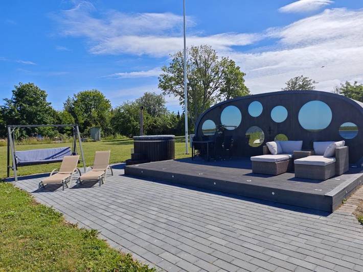 Vakantiehuis voor 4 personen, with terras and tuin as well as sauna and uitzicht, met huisdier in Estland