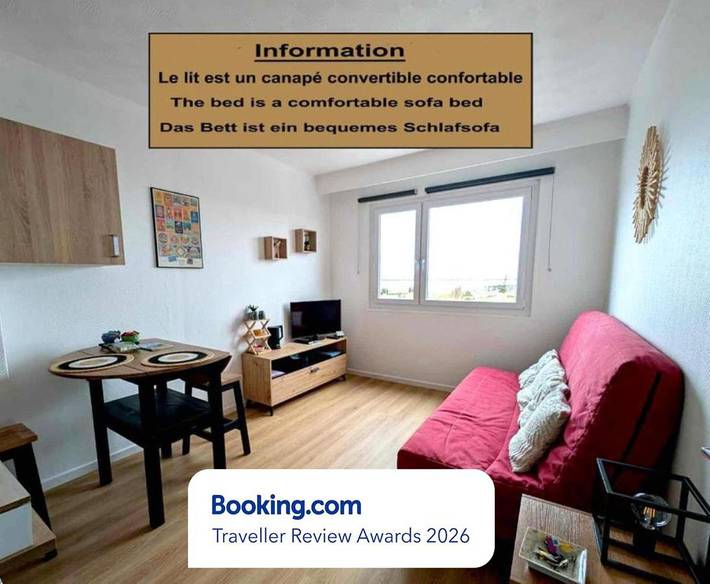 Gîte pour 2 personnes, avec vue dans Plage de Calais - 2