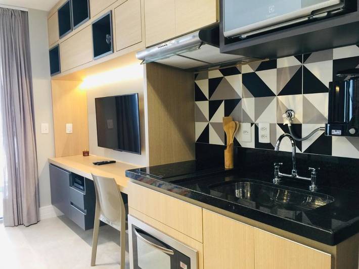 Casas e apartamentos de temporada para 3 pessoas, com balcão e sauna em Pinheiros