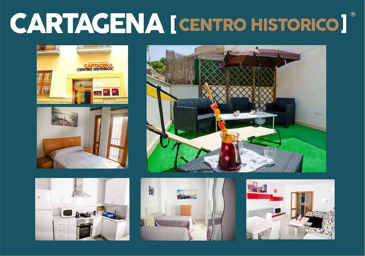 Entire apartment, Apto. Centro Histórico | Ático con Terraza A | 3 pax. in Cartagena, Costa Cálida