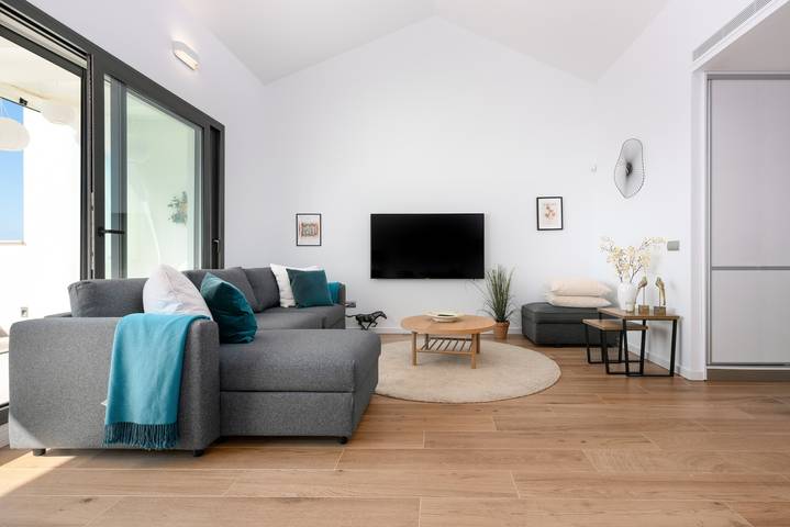 Entire apartment, Apartment 'Apartamento Links Il' with Sea View, Wi-Fi and Air Conditioning in Playa de La Alcaidesa, San Roque