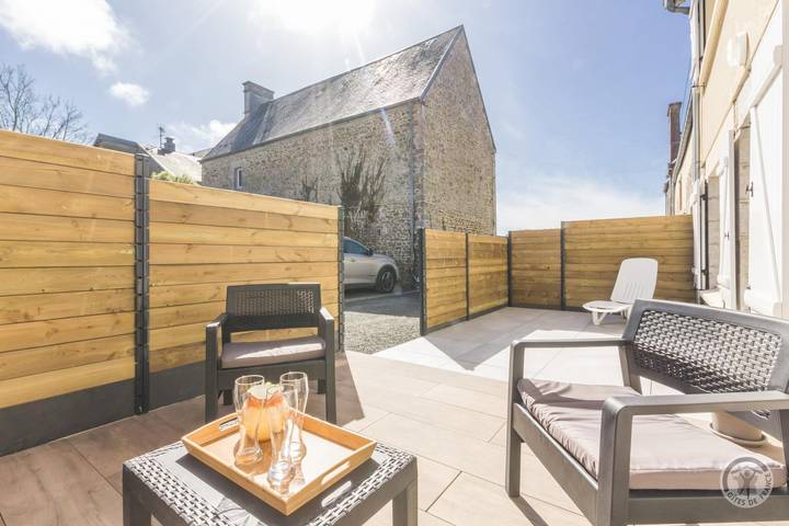 Gîte pour 4 personnes, avec terrasse