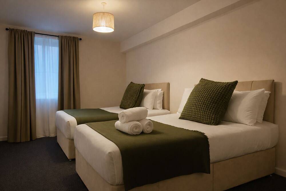 Apartamento entero, Deluxe Double Bed Flat with Free Parking in Gran Mánchester