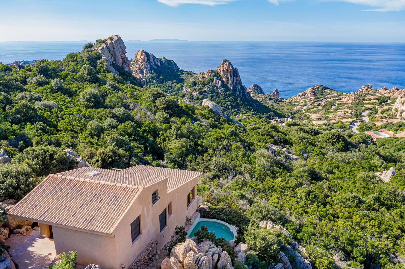 Chalet para 6 personas con balcón in Costa Paradiso, Trinità d'Agultu e Vignola