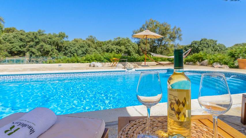 Chalet para 8 personas, con jacuzzi además de piscina y balcón/terraza en Alhama - 4