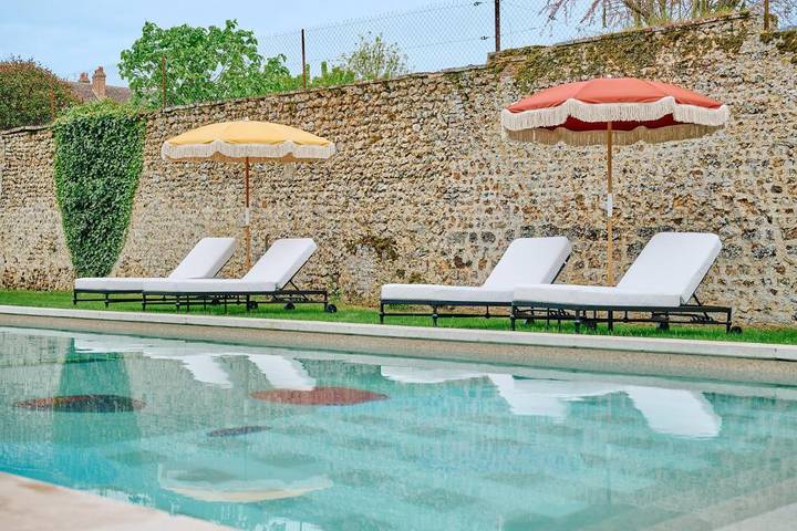 Hôtel pour 2 personnes, avec Balcon et Terrasse ainsi que Jardin et Piscine à Verneuil-sur-Avre - 4