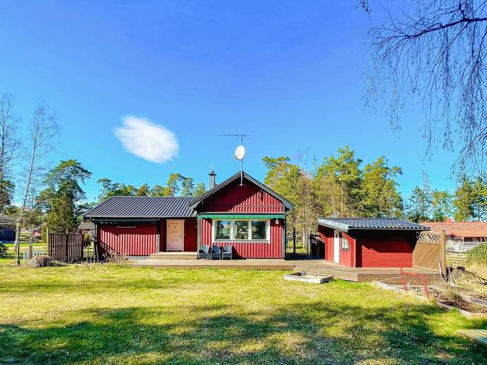 Ferienhaus für 7 Personen, mit Balkon und Garten sowie Sauna in Smaland