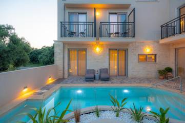 Ferienhaus für 5 Personen, mit Ausblick und Pool sowie Terrasse in Plakias