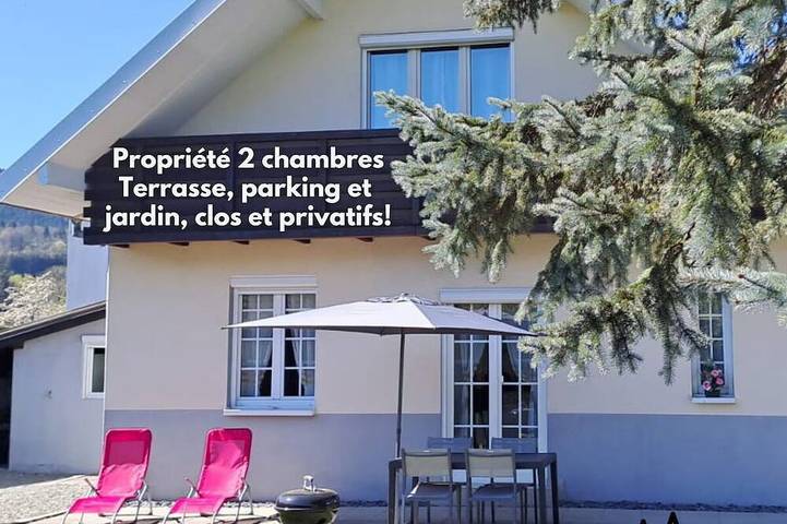 Gîte pour 4 personnes, avec jardin et balcon - 1