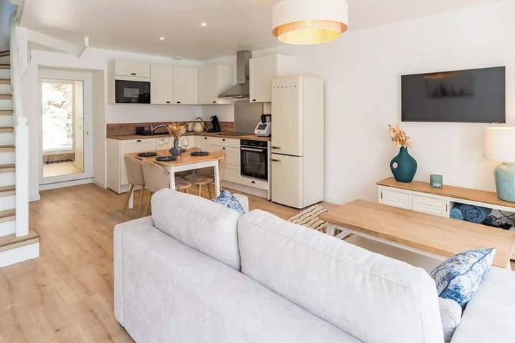 Maison de vacances pour 4 personnes, avec Jardin