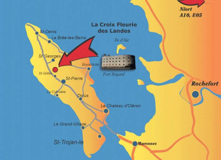 Gîte pour 4 personnes, avec jardin ainsi que terrasse et piscine à Saint-Pierre-d'Oléron - 3