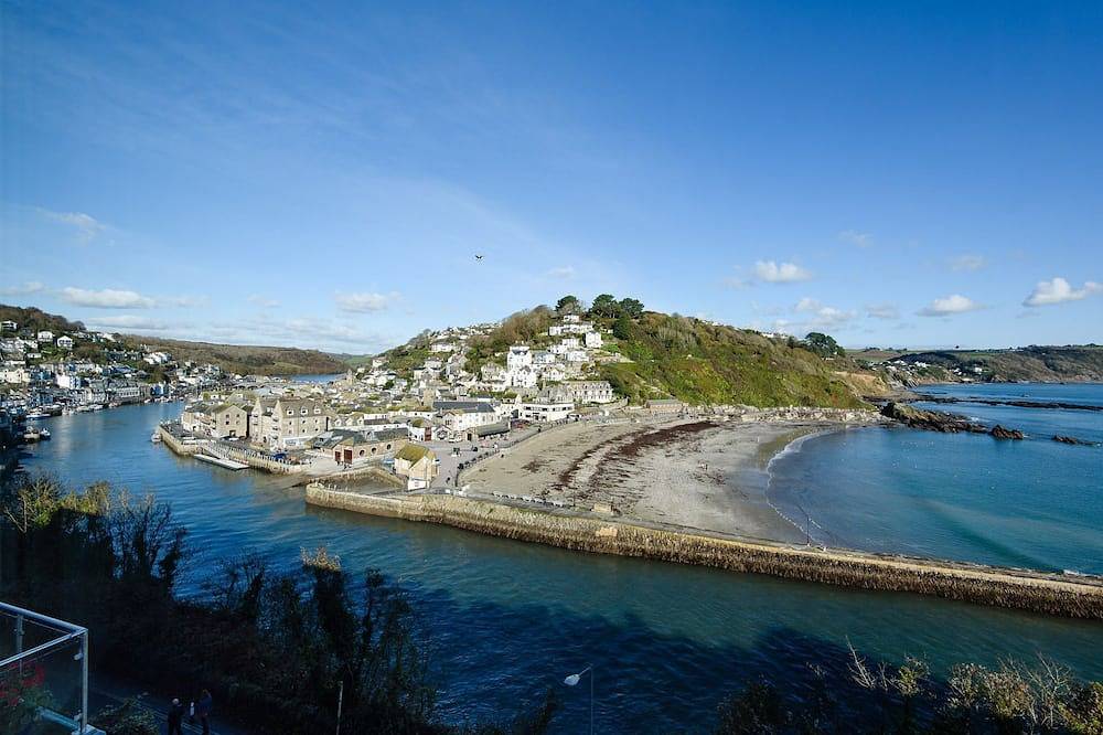 Ático con impresionantes vistas de la bahía y el puerto de Looe. in Looe, Cornualles
