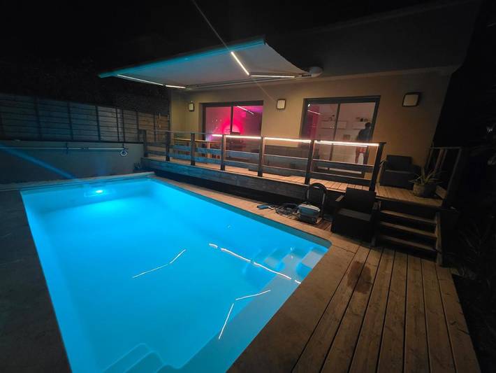 Location de vacances pour 8 personnes, avec piscine ainsi que vue et jardin, animaux acceptés dans Favone - 4