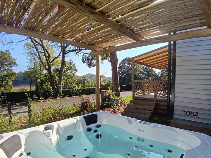 Mobil home pour 8 personnes, avec bassin pour enfant à Taden - 4