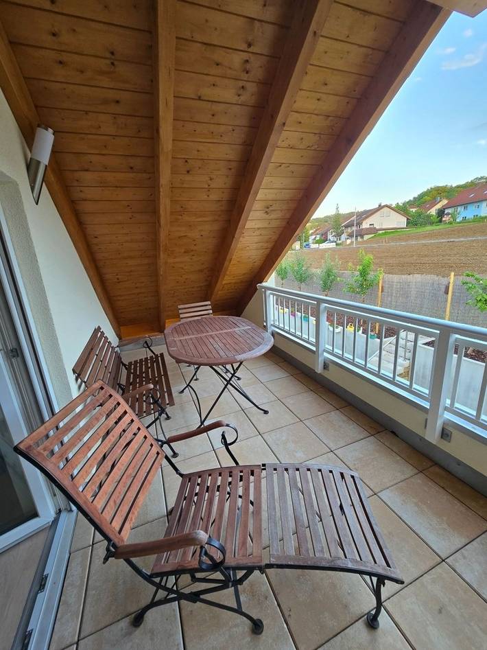 Ferienwohnung für 2 Personen, mit Balkon und Ausblick, mit Haustier in Hohenlohe - 2