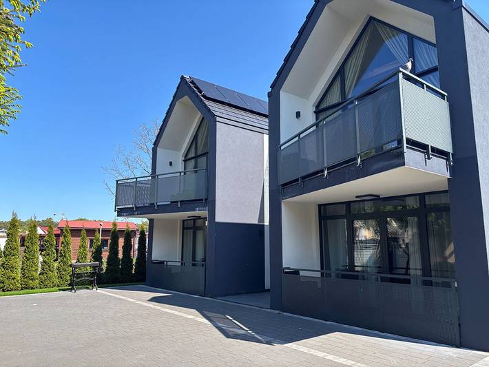 Ferienwohnung für 4 Personen, mit Sauna und Whirlpool sowie Garten in Leba - 3