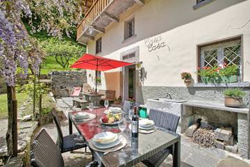 Chalet für 6 Personen, mit Balkon, mit Haustier im Tessin