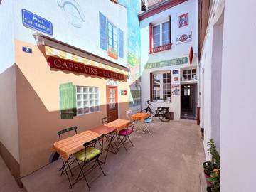 Cottage pour 2 personnes, avec terrasse et vue à Verdun-sur-le-Doubs