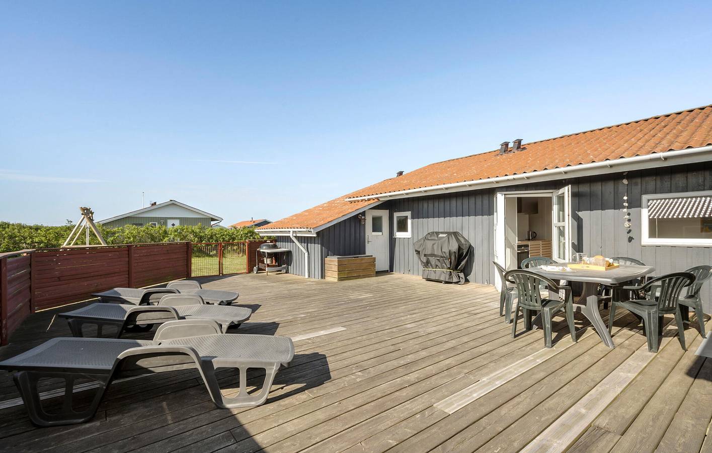 Ferienhaus für 8 Personen mit Sauna in Vejlby Klit, Lemvig und Umgebung