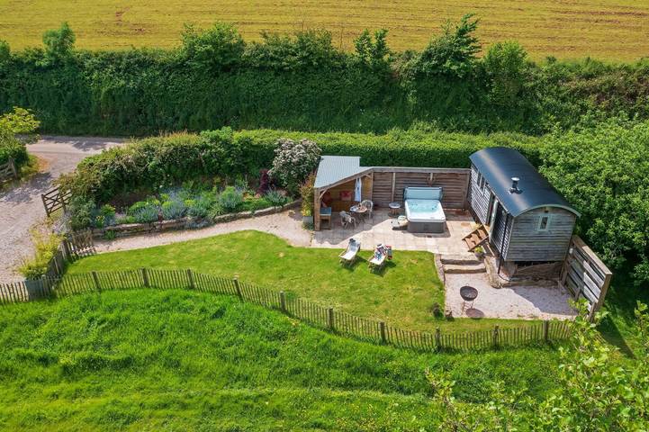 Glamping für 2 Personen, mit Whirlpool und Garten in Südengland - 4