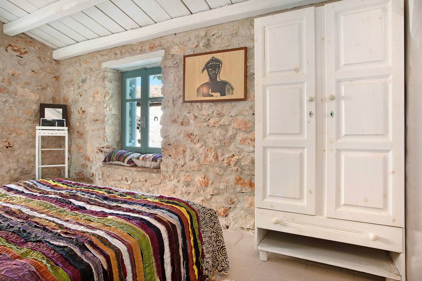 Grieks stenen huisje 'Sira Stonehouse 2' met zeezicht, wifi en airconditioning, foto 11