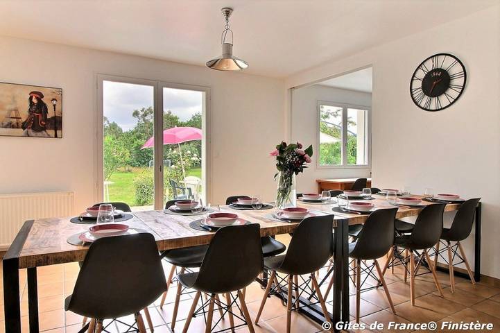 Gîte pour 12 personnes, avec jardin et terrasse à Treffiagat - 3