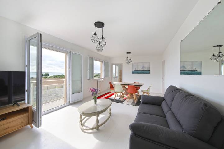 Vakantiewoning voor 6 personen, met tuin en balkon in Cancale