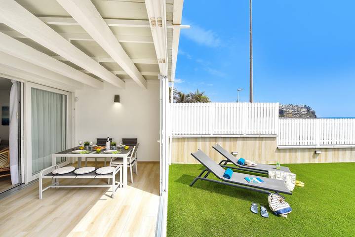 Ferienwohnung für 4 Personen, mit Terrasse und Garten in San Agustin - 4