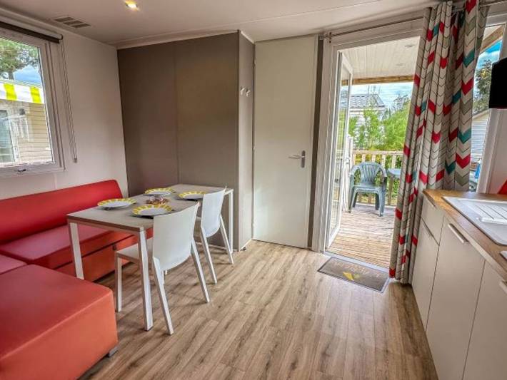 Camping pour 5 personnes, avec terrasse et piscine, animaux acceptés à Notre-Dame-de-Monts - 2