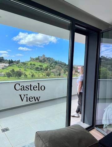 Gîte pour 6 personnes, avec balcon et vue dans Pombal