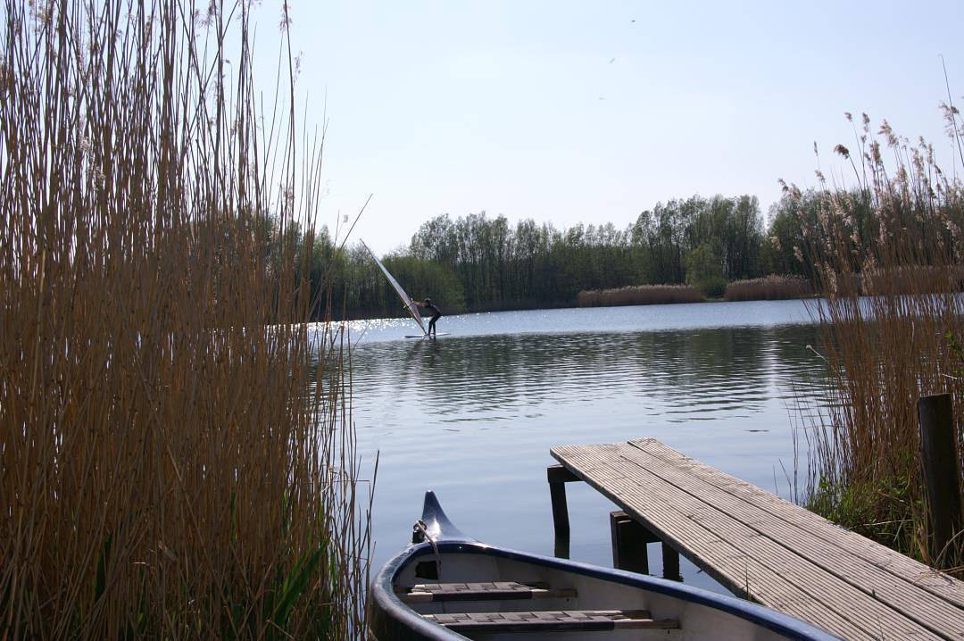 5 Personen Ferienhaus mit Sauna, Kanu und herrlichem Seeblick in Otterndorf in Otterndorf, Cuxland