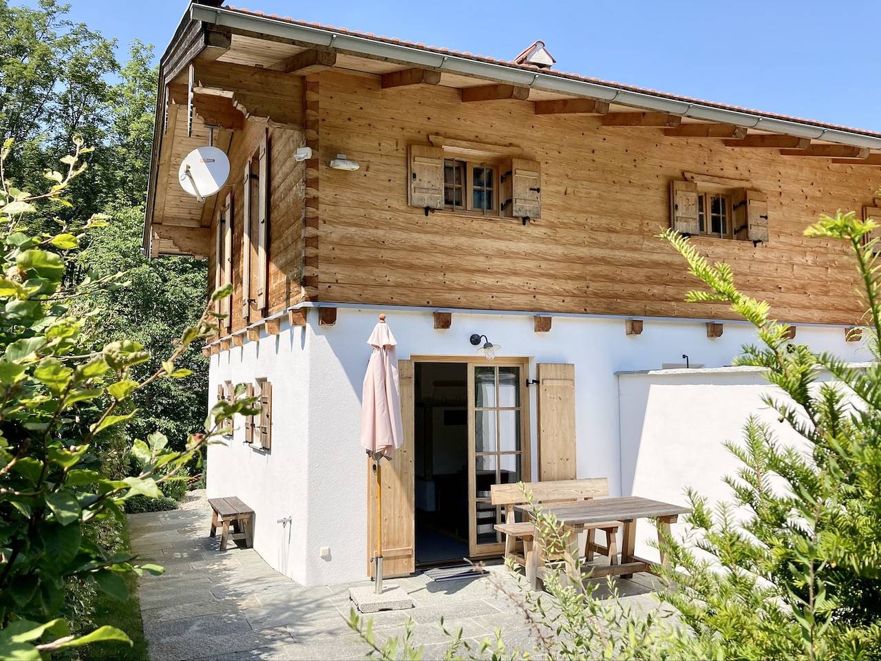 Entire apartment, Apartment 'Bergliebe Sachrang' with Mountain View, Private Terrace and Wi-Fi in Sachrang, Aschau im Chiemgau