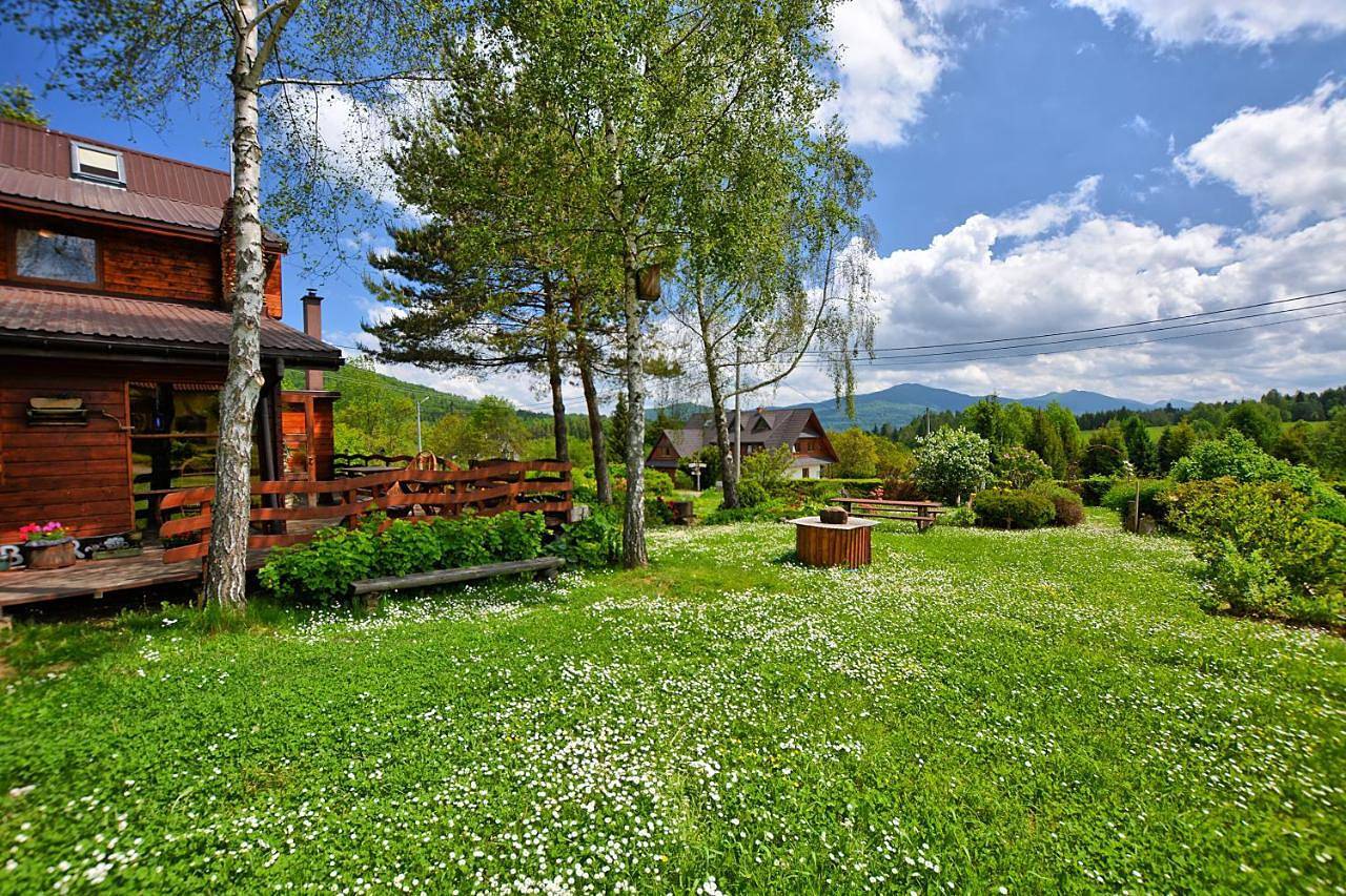 Bed & Breakfast dla 4 osób z taras in Przysłup, Bieszczady