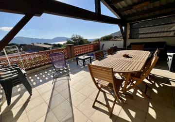 Gîte pour 8 personnes, avec terrasse, animaux acceptés à Appietto