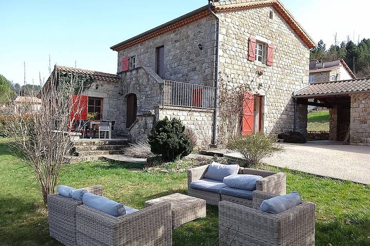 Maison de vacances pour 8 personnes à Jaujac