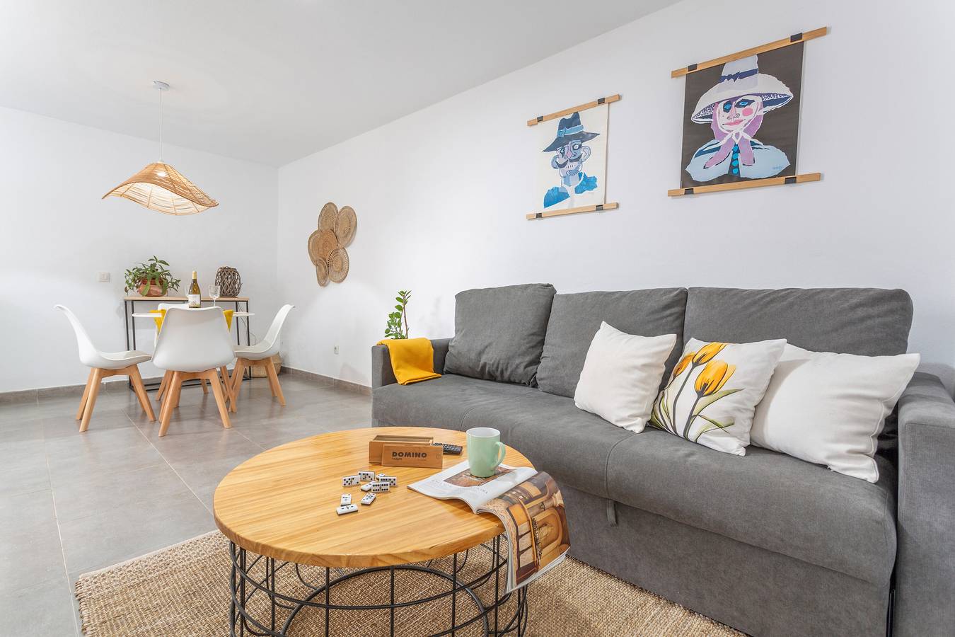 Ganze Wohnung, Ferienwohnung 'El Cuarto De Moza' mit privater Terrasse, Gemeinschaftsgarten und Wlan in Tinajo, Lanzarote