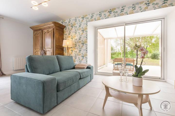 Gîte pour 4 personnes, avec jardin et terrasse