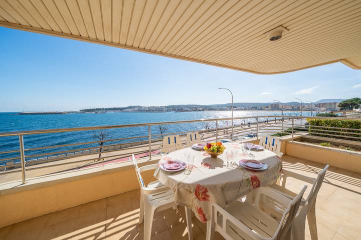 Ferienwohnung für 6 Personen, mit Pool und Balkon sowie Garten - 1