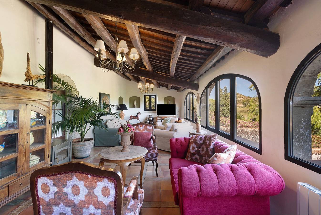 Casa rural 'Casa Espigol' con vistas a la montaña, piscina privada y Wi-Fi in Bruch, Interior de Barcelona