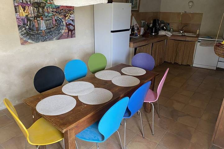 Maison de vacances pour 8 personnes, avec jardin, animaux acceptés