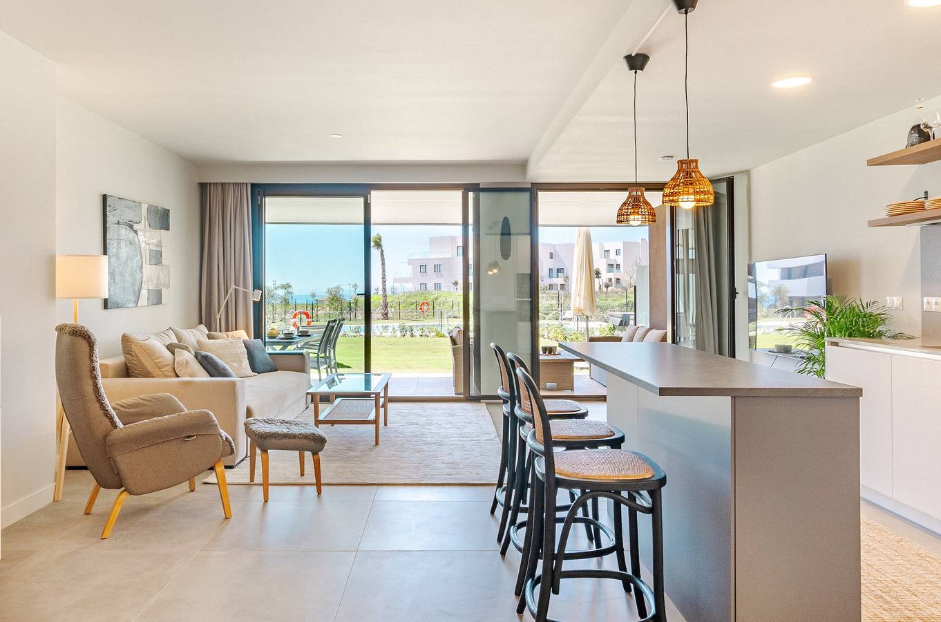 Apartamento entero, 12. La Sabina – pool view apartment in Casares del Mar, Casares