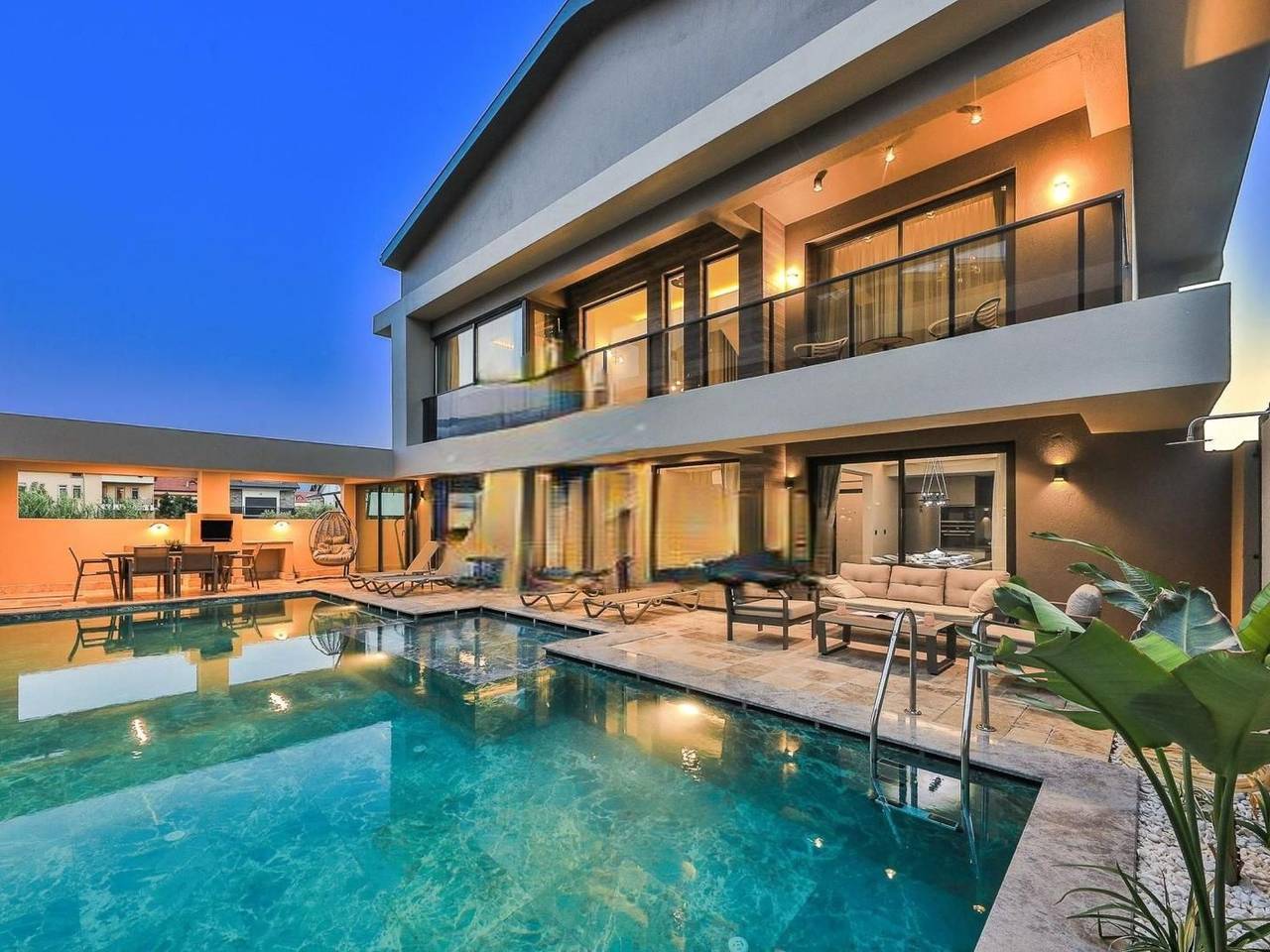 Casa de vacaciones para 8 personas con balcón in Fethiye, Muğla