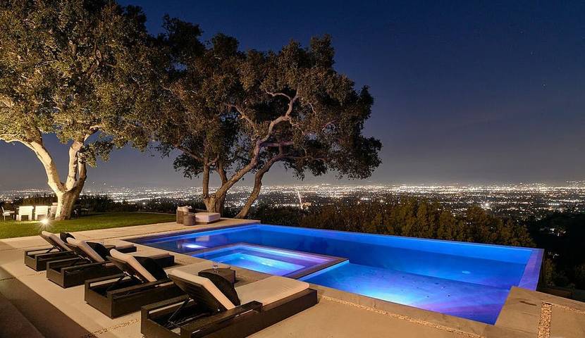 Location de vacances pour 12 personnes, avec terrasse et piscine à Los Angeles - 4