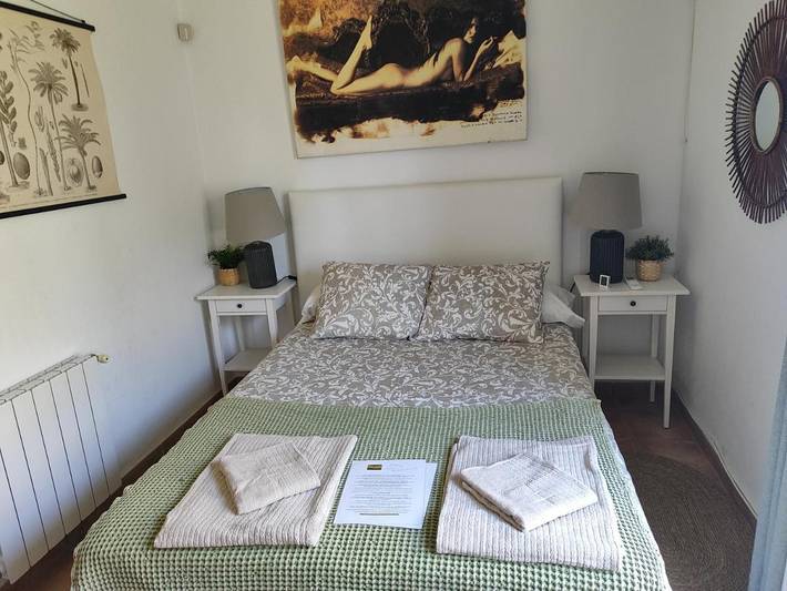 Casa rural para 6 personas, con vistas además de piscina y balcón en Villanueva del Rosario - 3