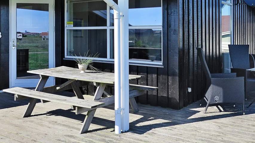 Ferienhaus mit Meerblick für 7 Personen, mit Terrasse und Whirlpool an der Westküste Dänemarks - 3
