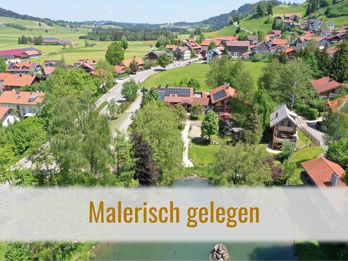Ferienwohnung für 2 Personen, mit Balkon und Balkon/Terrasse sowie Terrasse und Garten in Rettenberg
