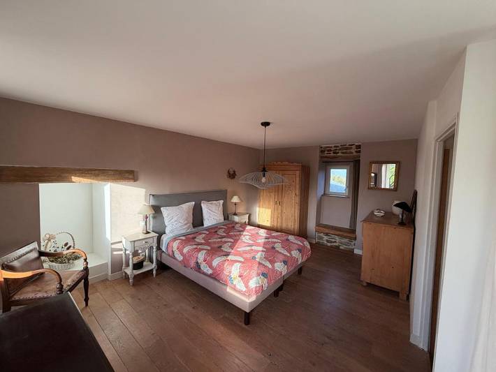 Chambre d’hôte pour 2 personnes, avec vue et jardin, animaux acceptés à Pommerit-Jaudy - 3