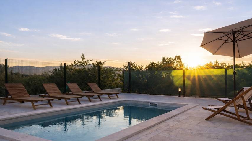 Ferienhaus für 8 Personen, mit Garten und Terrasse