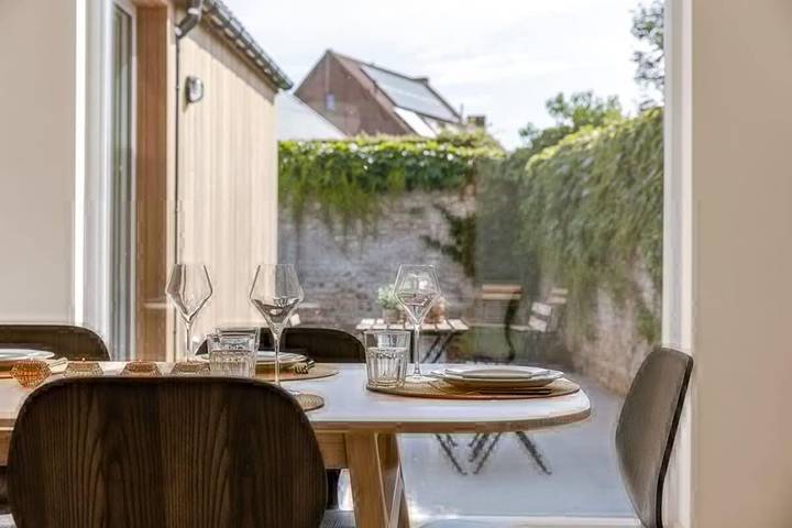 Ferienhaus für 6 Personen, mit Garten und Balkon, kinderfreundlich