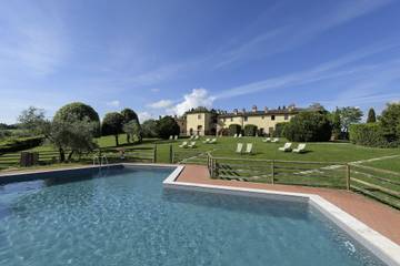 Ferienwohnung für 4 Personen, mit Pool und Garten, kinderfreundlich in San Gimignano